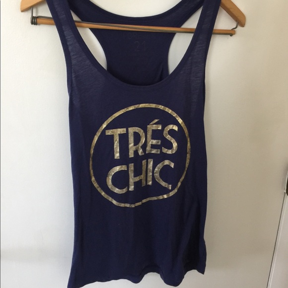 Tres Chic Racerback - Picture 2 of 4